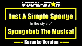 Just A Simple Sponge - Spongebob The Musical | Karaoke Song With Lyrics