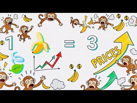 Inflation Explained with Bananas 🍌Why Prices Go Up (Simple Guide)