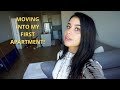 MOVING INTO MY FIRST APARTMENT *vlog*