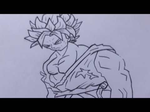 How to Draw a Goku - Step by step ll Easy drawing / #dragonballz