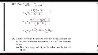 Calculus 1 Ex # 2.1 Q # 29: The Derivative; Tangent Lines and Rates of Change