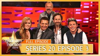 S20 E03 - The Graham Norton Show | Full Episode | Amy Adams, Jeremy Renner, Chris O'Dowd