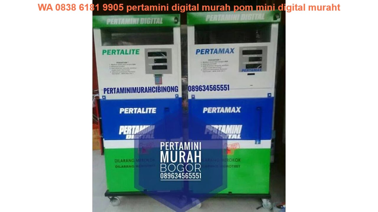 WA 0838 6181 9905 pertamini digital murah pom mini digital muraht