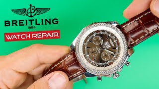 Breitling For Bentley Watch Repair | Date Problem | ETA 2892A2 Dubois Depraz 4500 | The Watch Doctor