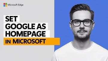 How to Set Google as Homepage in Microsoft Edge [TUTORIAL]