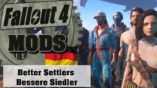 Fallout 4 Mods - Better Settlers - Bessere Siedler Deutsch German
