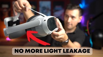 PICO 4 MOD - Solve Light Leakage & Get More Comfort!