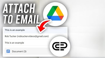 Add Google Drive File To Email | Quick & Easy Tutorial (2024)
