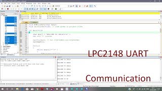 LPC2148 UART Communication
