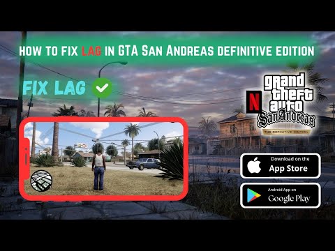 how to fix GTA San Andreas definitive edition lag issue - YouTube