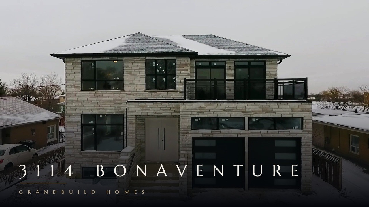 Film of the completed 3114 Bonaventure custom home by GrandBuild Homes