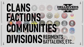 Helldivers 2 Clans A Guide To The Communitys Deepest Rabbit-Hole Feat.