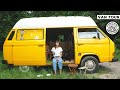 DZIEWCZYNA SAMA PODRÓŻUJE W VW T3 - Van Tour