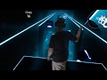 Beat Saber: Legend ft. Backchat - One Handed [Expert]. [Mixed reality, HTC Vive}