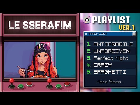 🎮 LE SSERAFIM | 8-Bit Style Playlist Ver.1 🎵
