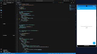 Flutter Dart Tutorial: Building a Simple Counter App | Learn Flutter from Scratch