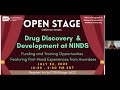 OPEN Stage Webinar: Drug Discovery & Development at NINDS