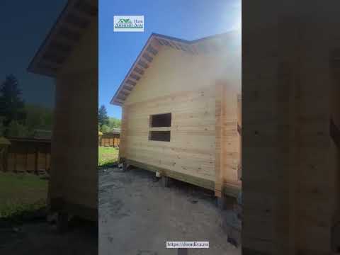 Баня из профилированного