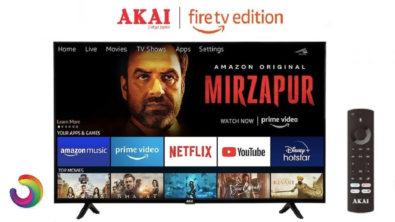 akai | 43 inch tv | fire tv edition | akai aklt43s-dfs6t 43-inch full-hd fire tv edition television🔥