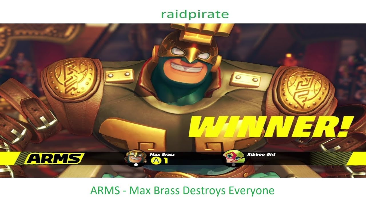 ARMS - Max Brass Destroys Everyone