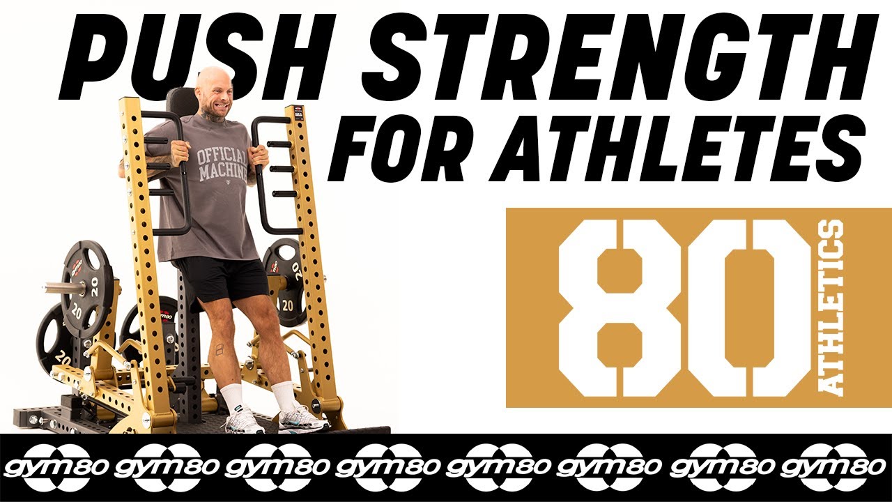 80ATHLETICS Standing Chest Press | Built for Endurance. Made for Power.