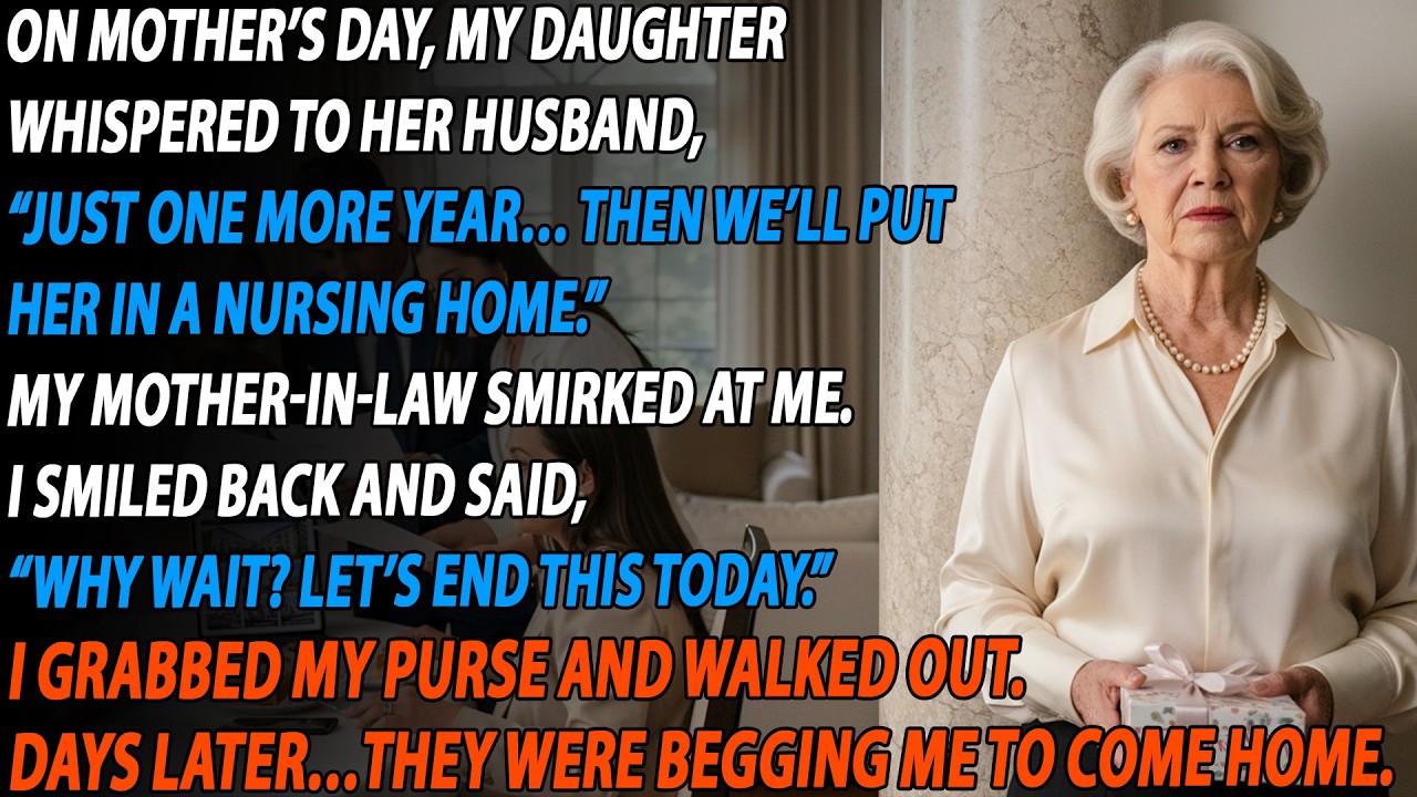 🔥 My Daughter Whispered a Plan to Remove Me From My Own Home 😨