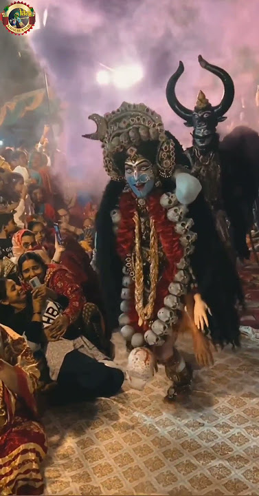 Rann Me Koodh Padi Maa Kali !! रण मैं कूद पड़ी मां काली !! #maakaali. विशाल रूप काली मां का !!