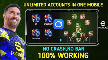 How to use multiple accounts in efootball | second account | Use two accounts | full free | pes 2024