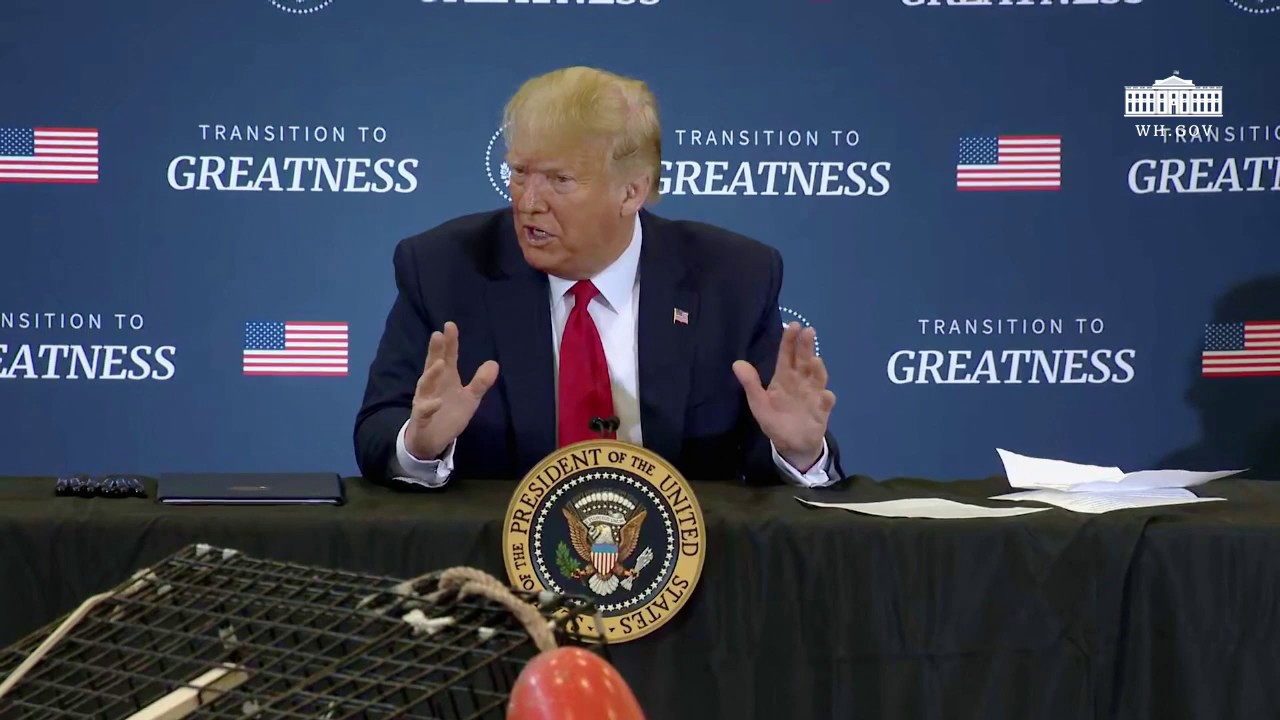 President Trump Participates in a Roundtable on Supporting America's Commercial Fishermen
