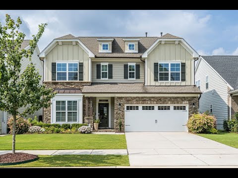 165 Morgan Ridge Road, Holly Springs, NC home video tour