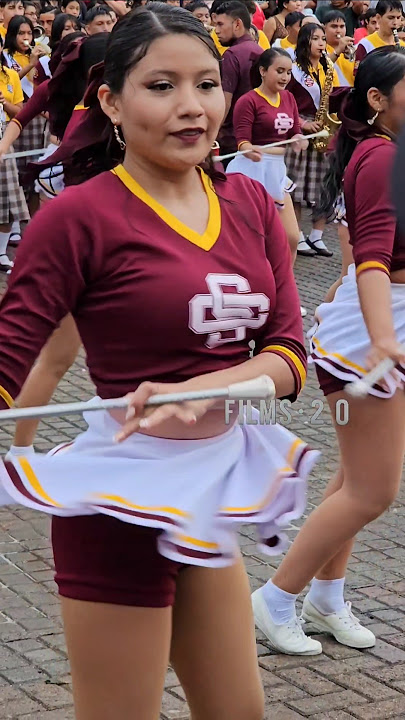Bella cachiporrista Colegio Salarrué #belleza #elsalvadorfilms #Cachiporristas #viral