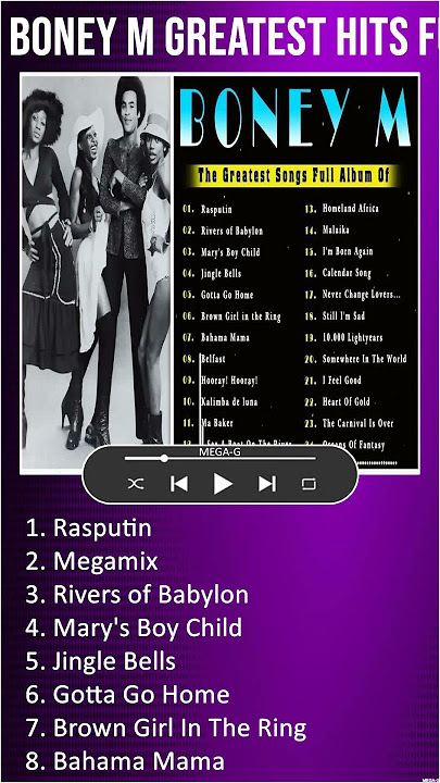 B.O.N.E.Y. .M. Greatest Hits Full Album - The Best of B.O.N.E.Y. .M. 2023 #shorts