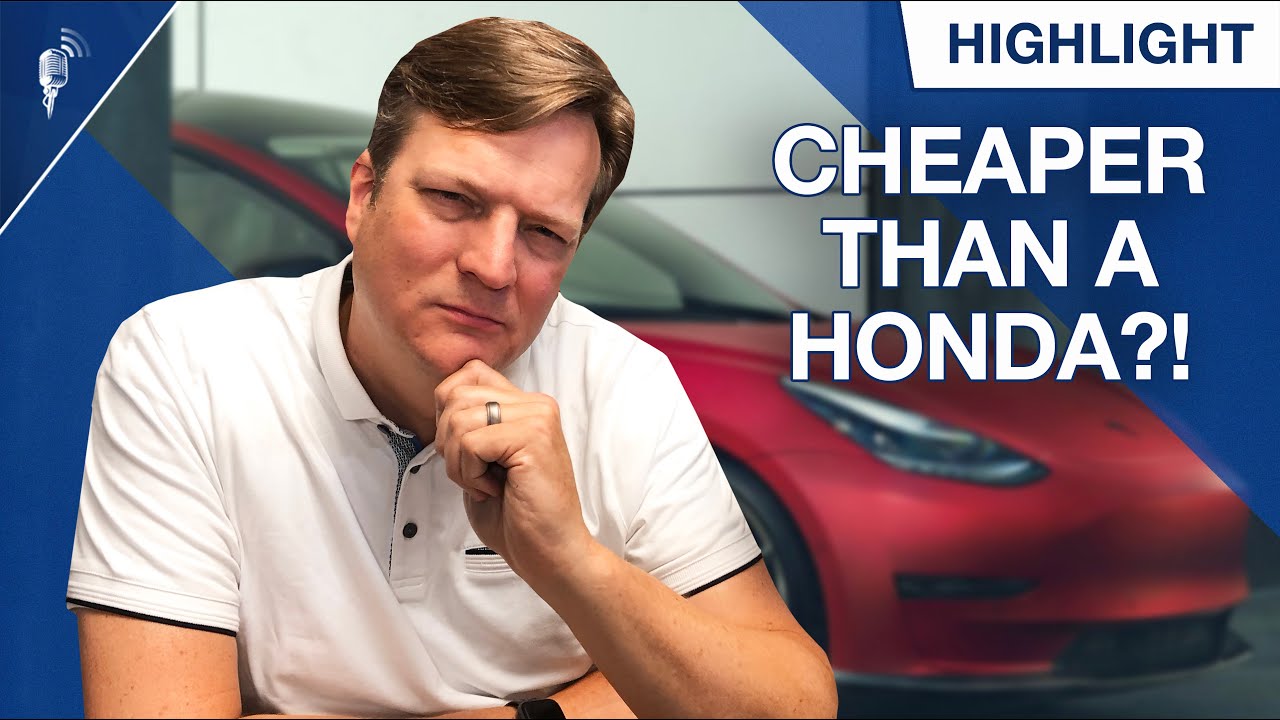 Does a Tesla Actually COST LESS Than a Honda Accord? (Let's Look at the Numbers)
