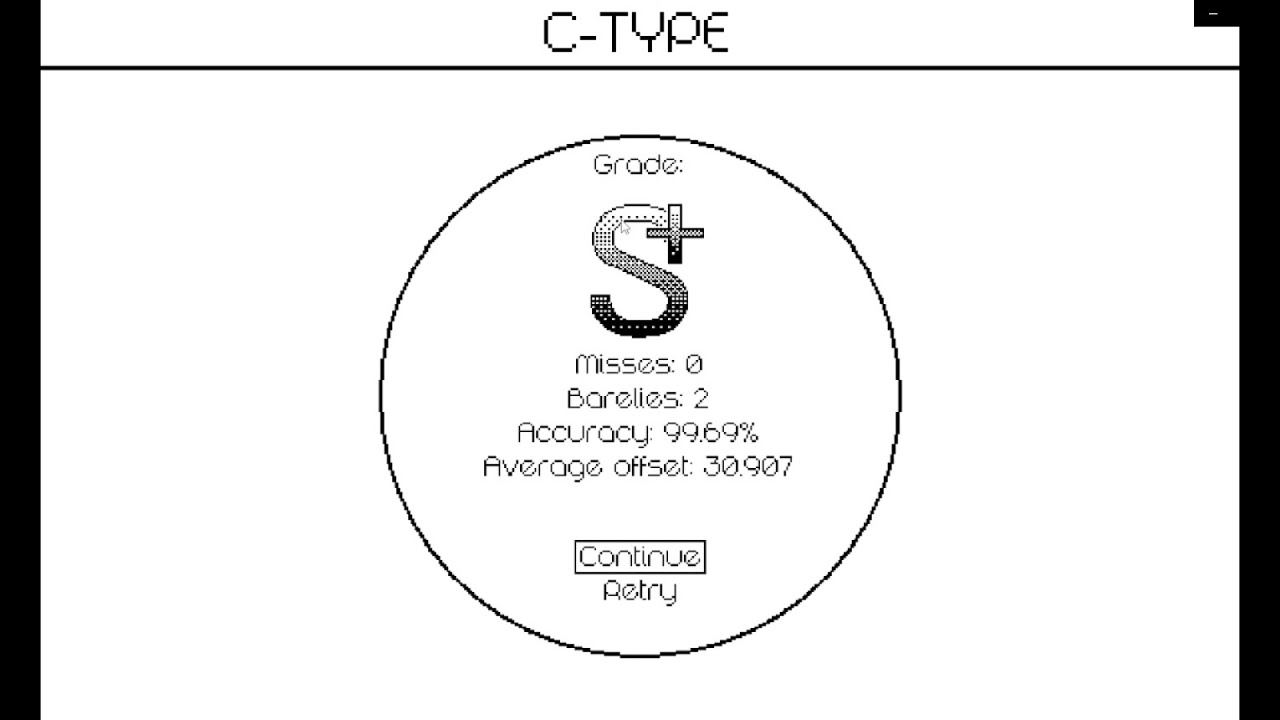 Day 694 of C-TYPE until slideracc is optional in osu! lazer