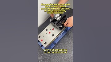 Five-axis raised zero point#vises #4-axis #5-axis #makers #fixture#Automation#Manufacturing#Machinin