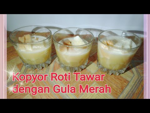 KOPYOR ROTI TAWAR dengan GULA MERAH | MENU TAKJIL SEDERHANA | OLAHAN ...