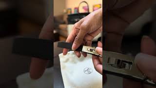 Hermes Kelly Belt in Black | Unveiling!