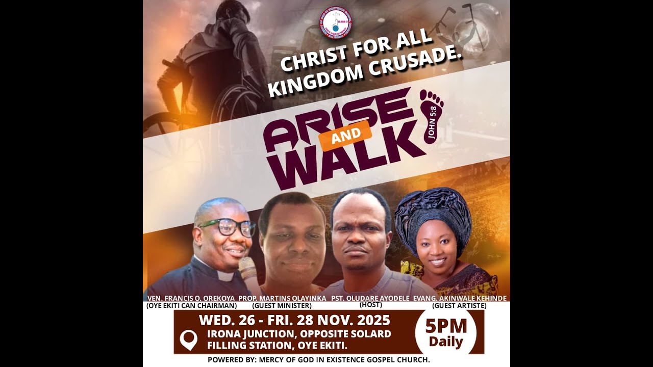 CHRIST FOR ALL CRUSADE 2025 - YouTube