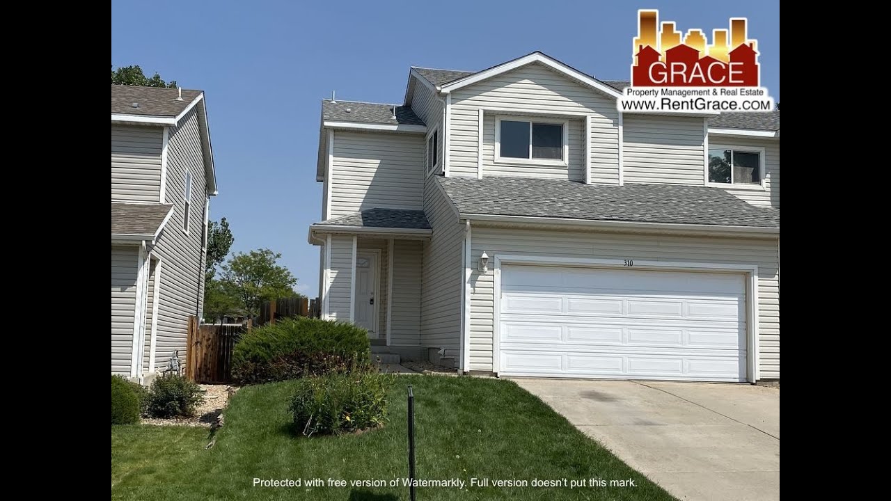 Fort Lupton Townhomes for Rent 3BR/2.5BA 310 Ponderosa Pl by Grace Property Management & Real