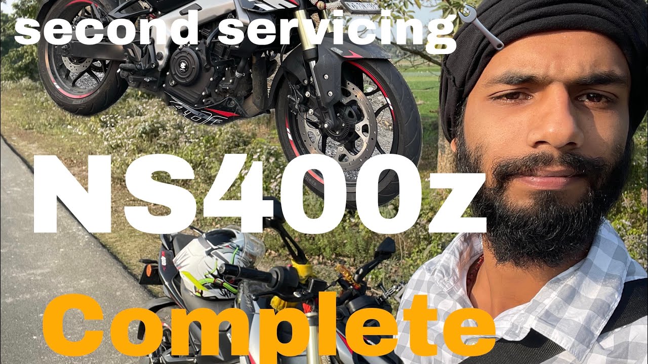 Finally servicing done ￼| ns400z | Bajaj Pulsar ns400z | second servicing ￼| ns 2nd service