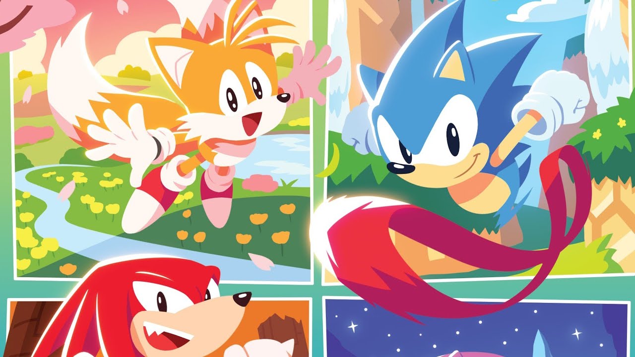 Реакции соник. Sonic IDW Tails 30 Anniversary. Sonic 30 Anniversary Art.