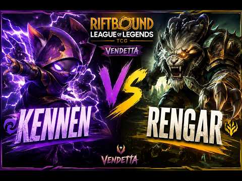 Kennen vs Rengar (Riftbound Vendetta Tournament 19 top 4) game 1