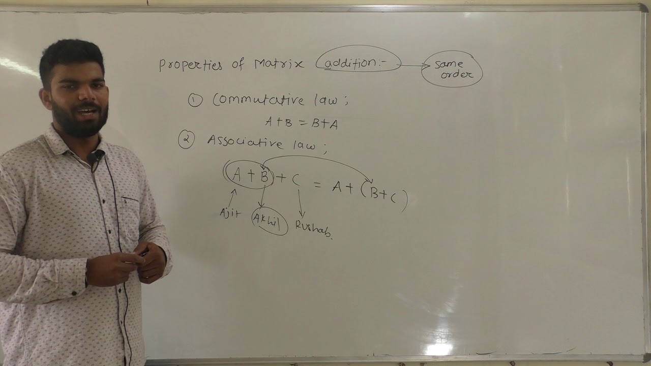 PROPERTIES OF MATRIX ADDITION YouTube properties-of-matrix-addition-youtube