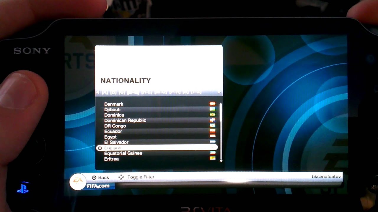 FIFA 13 для ps vita