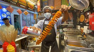 Master of Twister Potato | Jumbo Tornado Potato | Indian Street Food