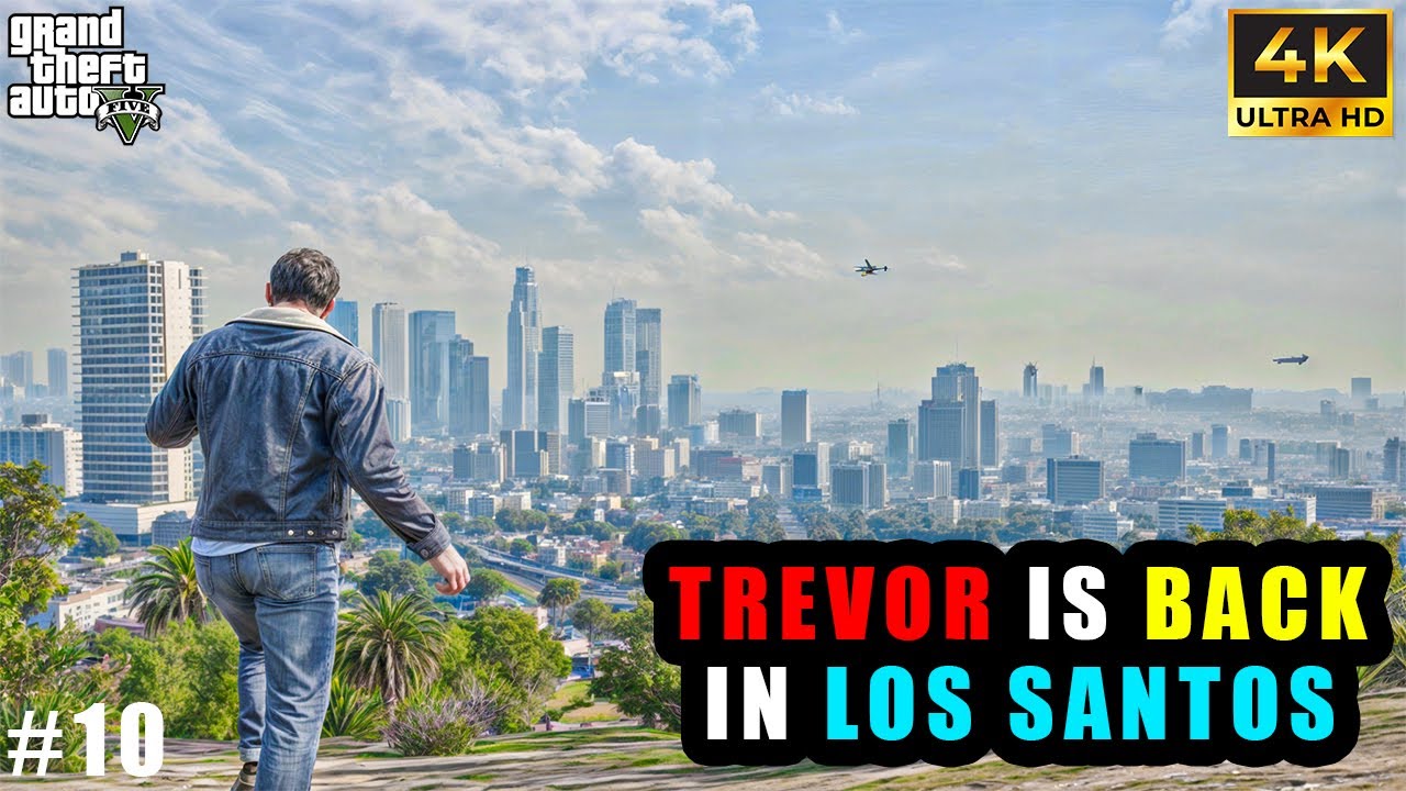 TREVOR IS BACK IN LOSS SANTOS | FRIENDS REUNITED GTA 5 MISSION ...