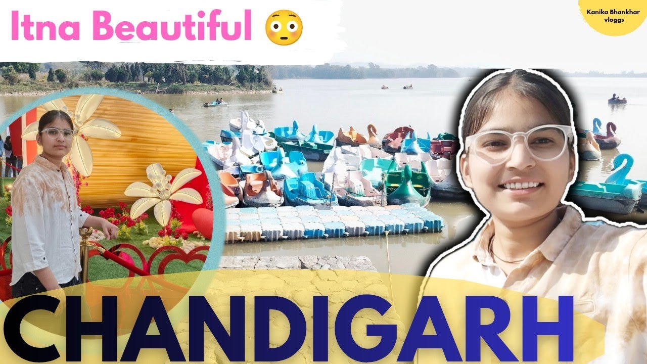 Chandigarh Vlog 🌹 | Sukhna Lake & Rose Festival 2026 | Full Tour |@KanikaBhankhar5555 