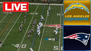 🔴 LIVE🔴New England Patriots vs Los Angeles Chargers/ Today/ January 12/ Wild Card/ Madden NFL 26