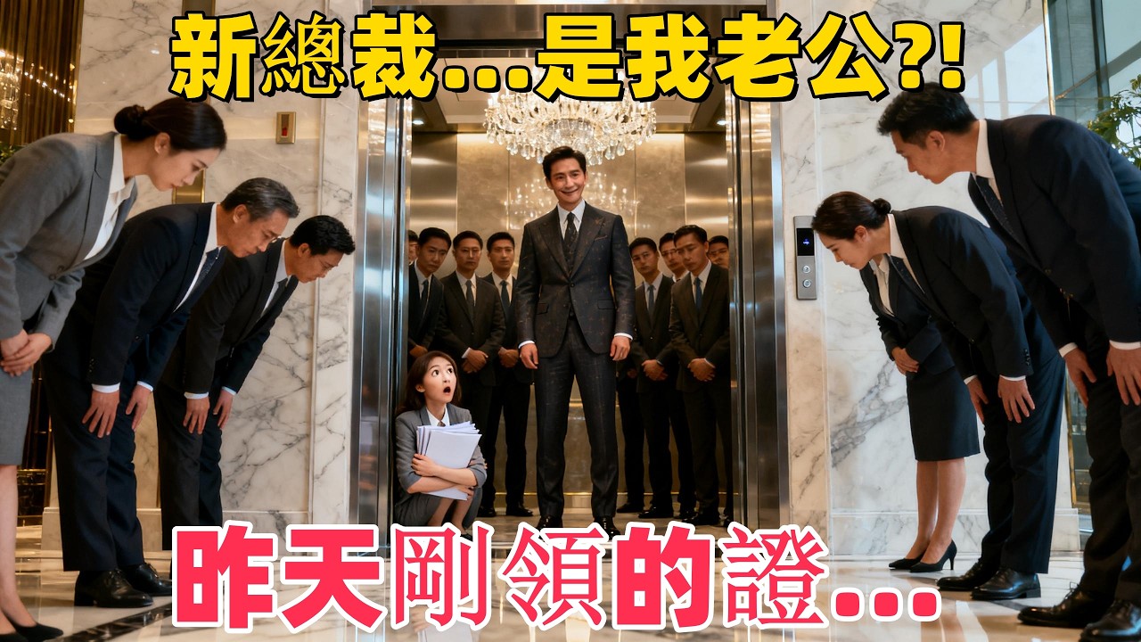 領完證得知相親走錯桌，找錯了人 當場灰溜溜逃走，隔天上班發現0元購閃婚老公，竟是身價千億的集團總裁！