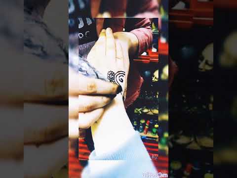 رسم حنة شكلى نوبى خفيف 